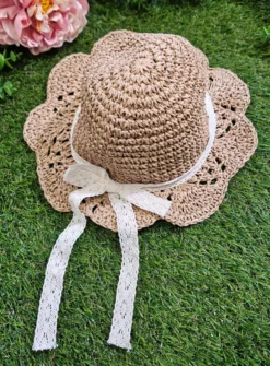 Chapeau fille mariage champêtre