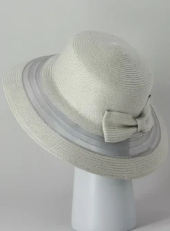 Chapeau mariage femme court