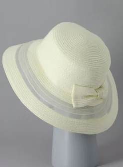 Chapeau mariage femme court