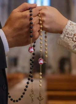 Chapelets de mariage fait main - anneaux