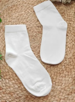 Chaussettes en Coton mi-haute