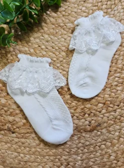 Chaussettes froufrou fille