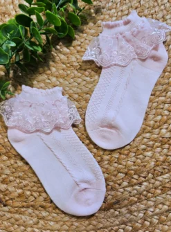 Chaussettes froufrou fille