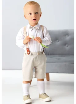 Chaussettes hautes blanches garçon