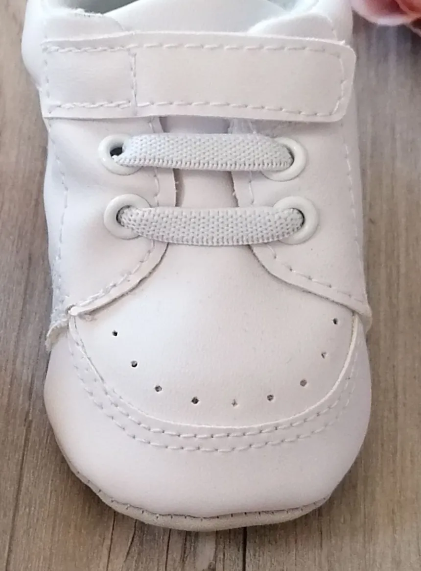 Chaussons baptême bébé garçon Aaron