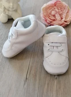 Chaussons baptême bébé garçon Aaron
