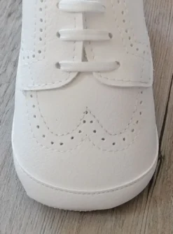 Chaussons baptême bébé garçon Jauris mat