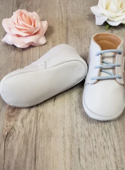 Chaussons bébé garçon cuir