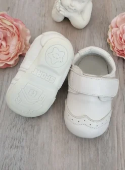 Chaussons bébé garçon souple Oli