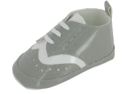 Chaussons cérémonie bébé garcon Jauris bicolor