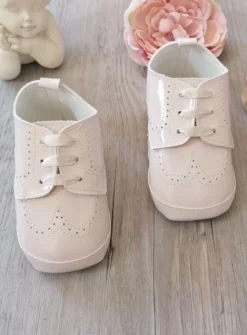 Chaussons cérémonie bébé garçon Jauris vernis