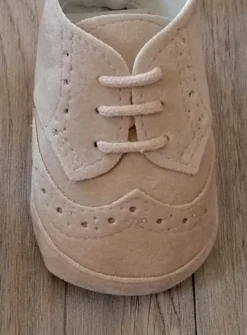 Chaussons cérémonie bébé garçon Jauris nubuck