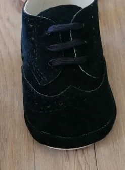 Chaussons cérémonie bébé garçon Jauris nubuck