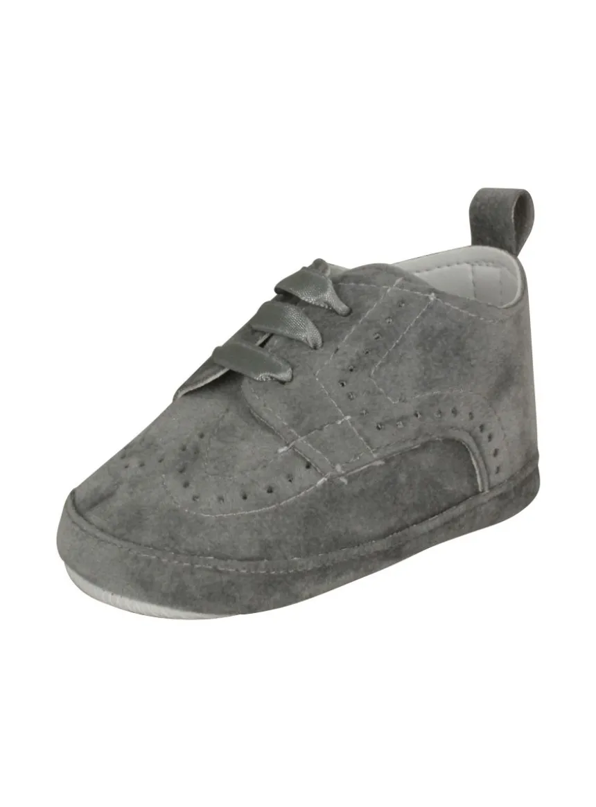 Chaussons cérémonie bébé garçon Jauris nubuck