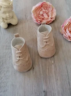Chaussons cérémonie bébé garçon Jauris nubuck