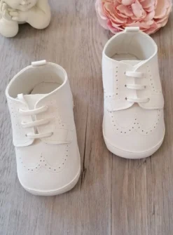 Chaussons cérémonie bébé garçon Jauris mat