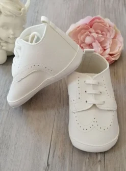 Chaussons cérémonie bébé garçon Jauris mat