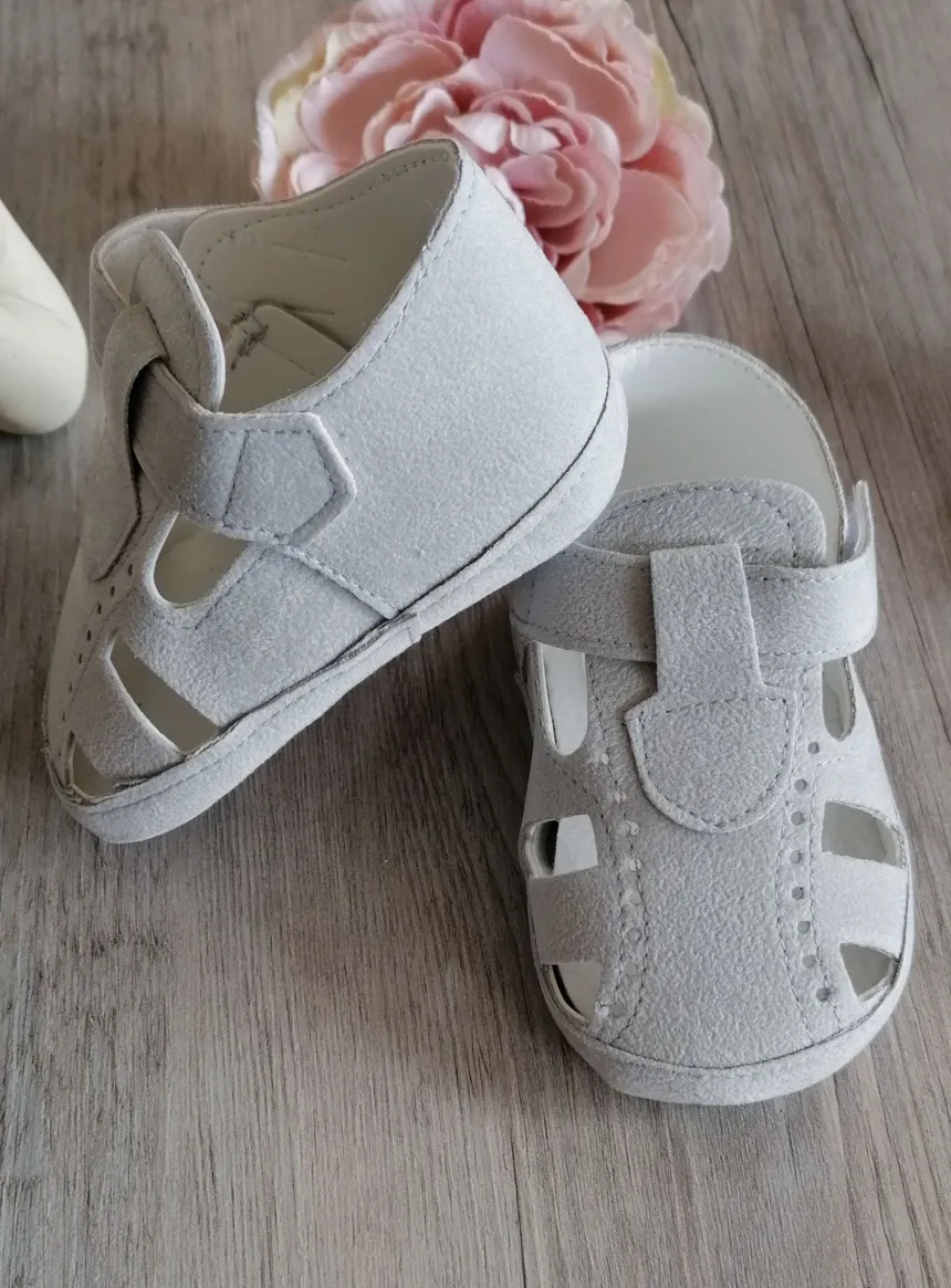 Chaussons cérémonie été bébé garcon Livio