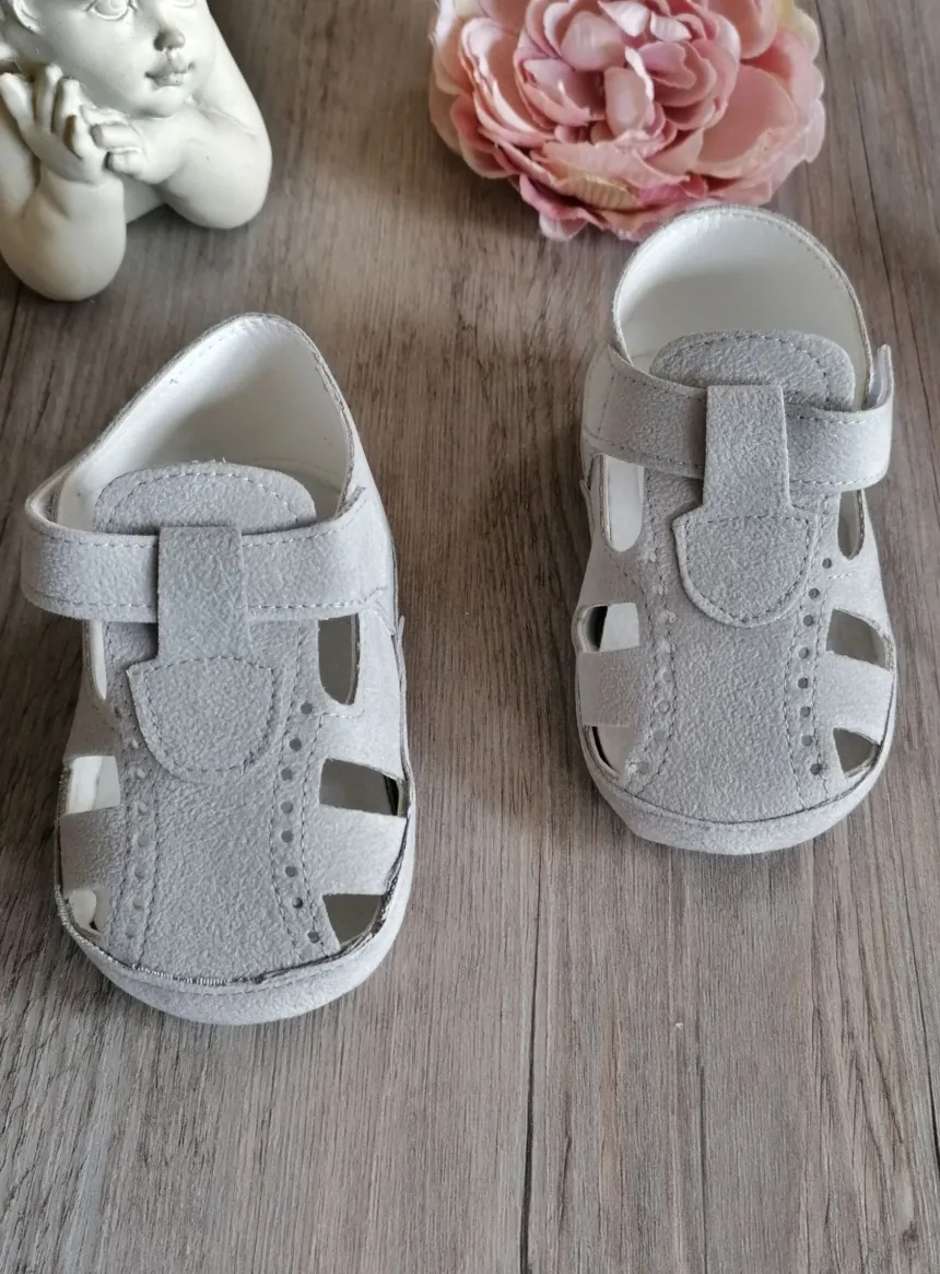 Chaussons cérémonie été bébé garcon Livio