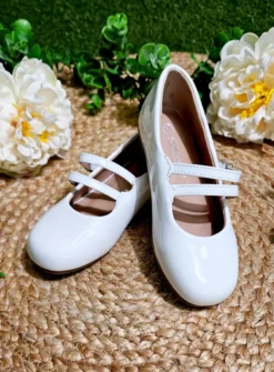 Chaussure cérémonie fille ballerine vernie