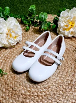 Chaussure cérémonie fille ballerine vernie