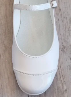 Chaussures babies fille vernies et mat