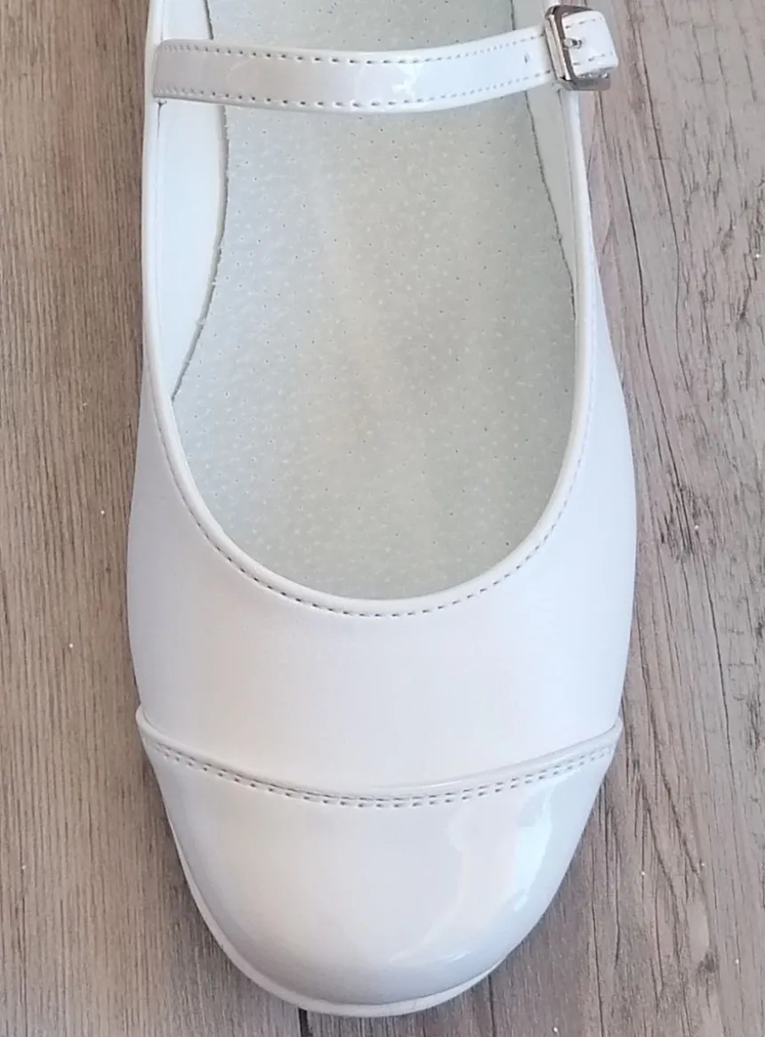 Chaussures babies fille vernies et mat