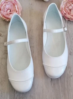 Chaussures babies fille vernies et mat