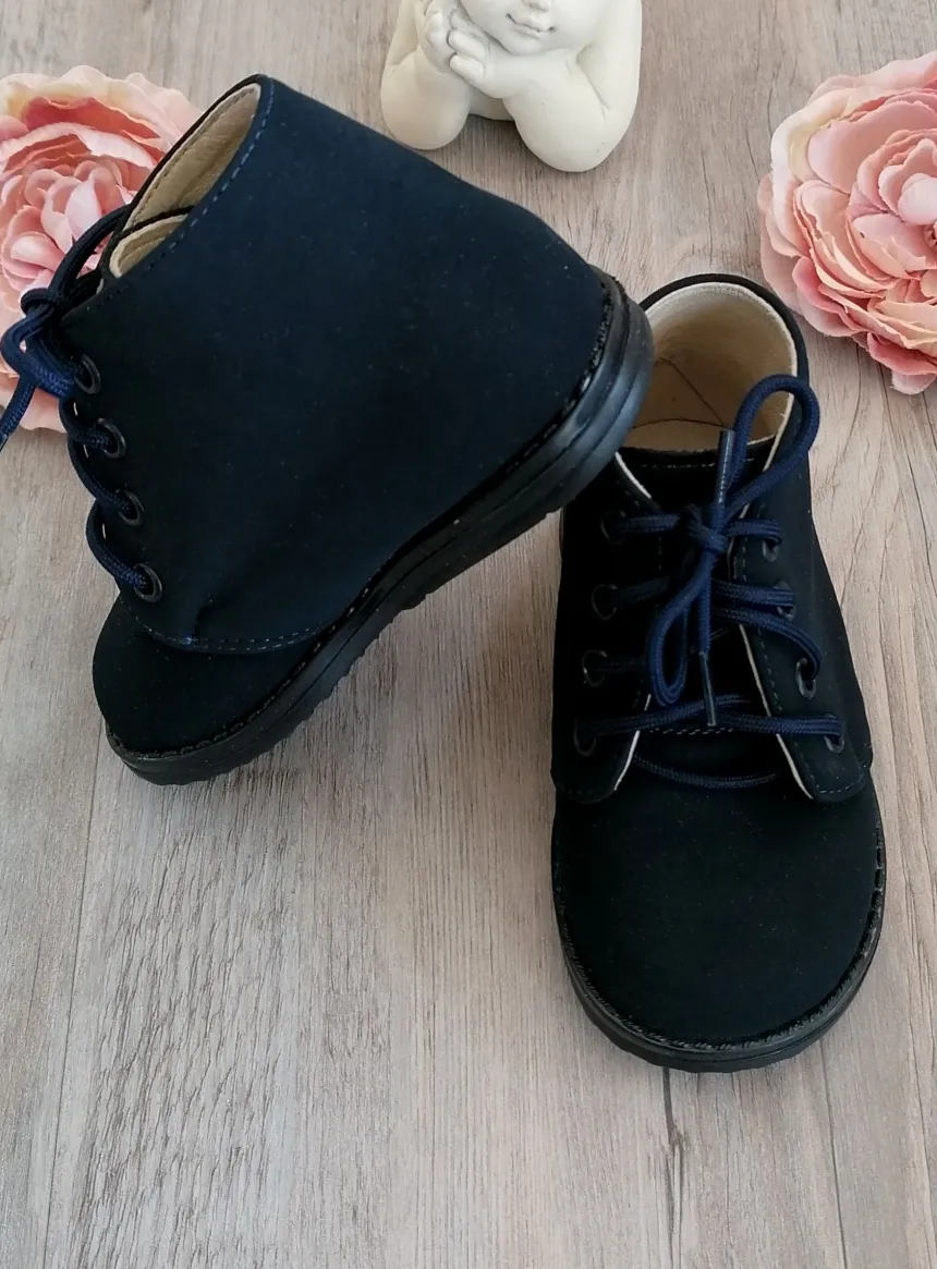 Chaussures botillons petit garçon Théo nubuck