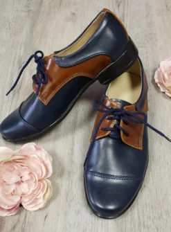 Chaussures cérémonie garçon Koddy bicolor