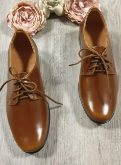 Chaussures cérémonie garçon Mickaël marron