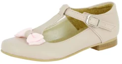Chaussures cérémonie petite fille avec nœud