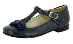 Chaussures cérémonie petite fille avec nœud