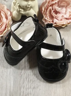 Chaussures de cérémonie pour bébé fille noires