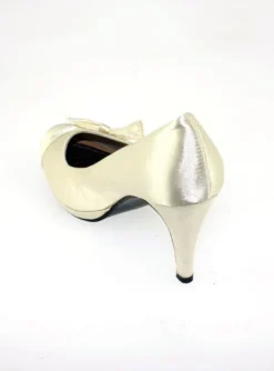 Chaussures de soirée femme satin et nœud