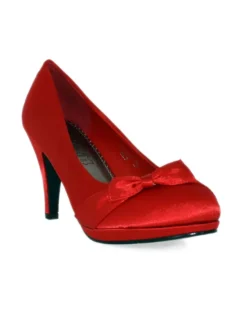 Chaussures de soirée femme satin et nœud