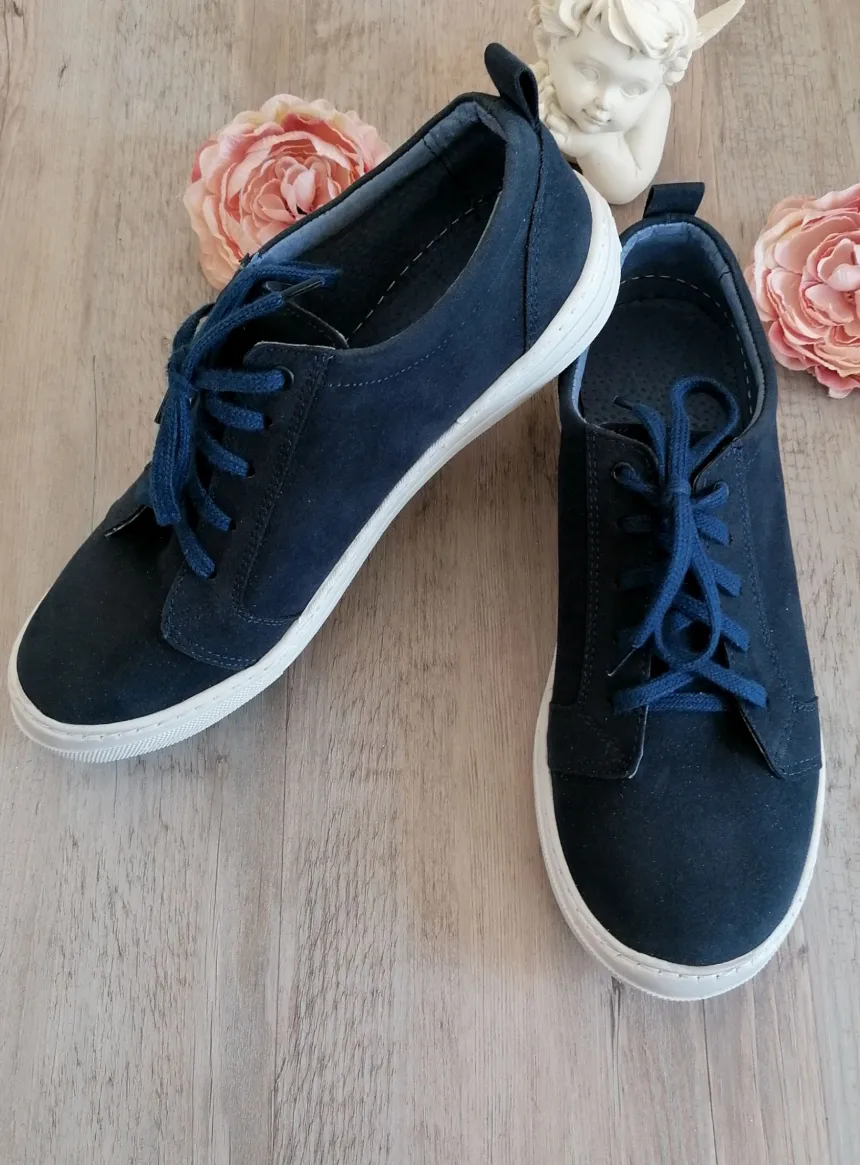 Chaussures garçon nubuck Richard basses