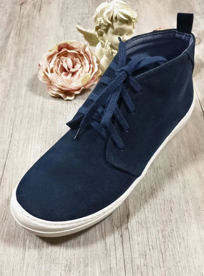 Chaussures garçon nubuck Richard montante