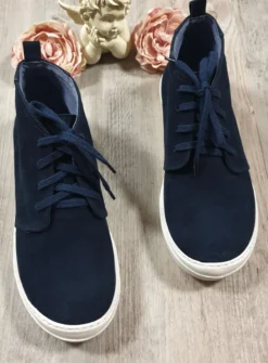 Chaussures garçon nubuck Richard montante