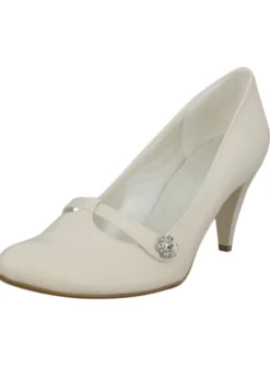 Chaussures mariage femme éco cuir strass
