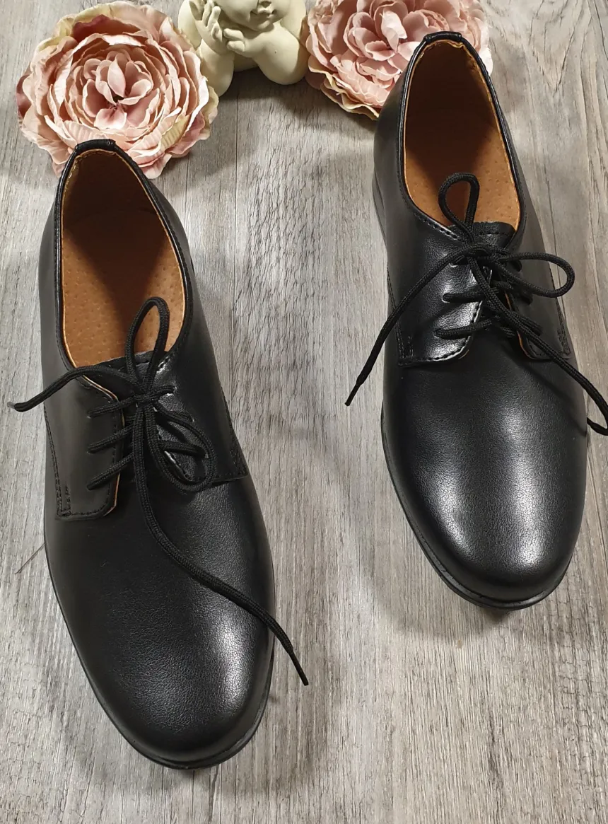 Chaussures noire garçon Mickaël