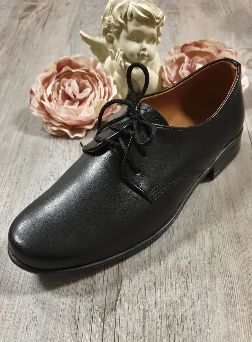 Chaussures noire garçon Mickaël