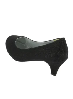 Chaussures soirée cérémonie femme scintillante petit talon