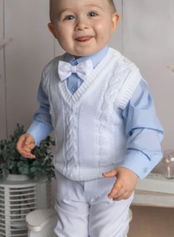 Chemise bébé garçon rose ou bleu manches longues