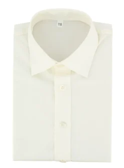 Chemise enfant blanche ou ivoire manches longues