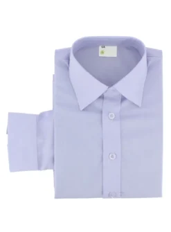 Chemise enfant habillée couleur manches longues