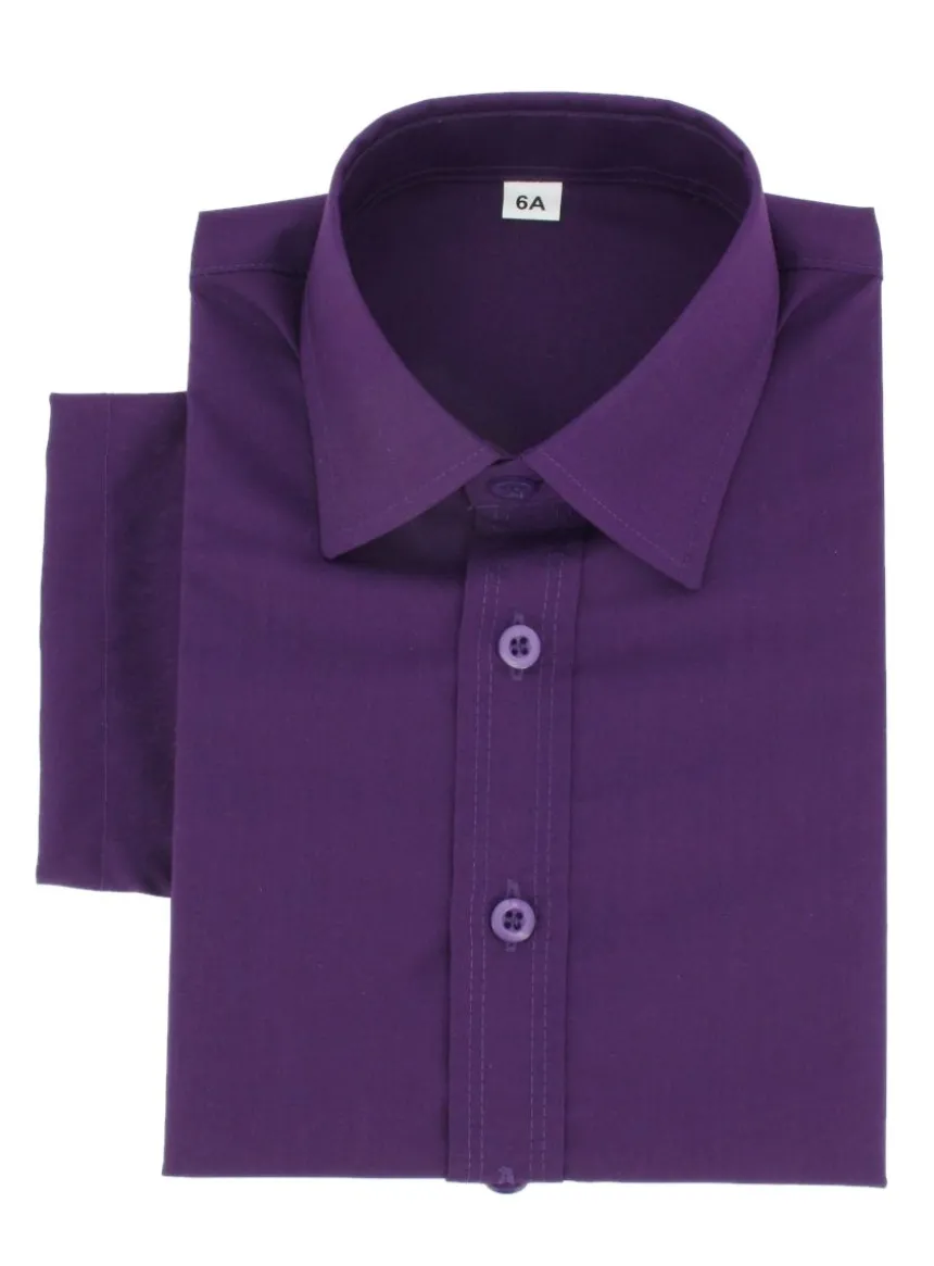 Chemise enfant manches courtes