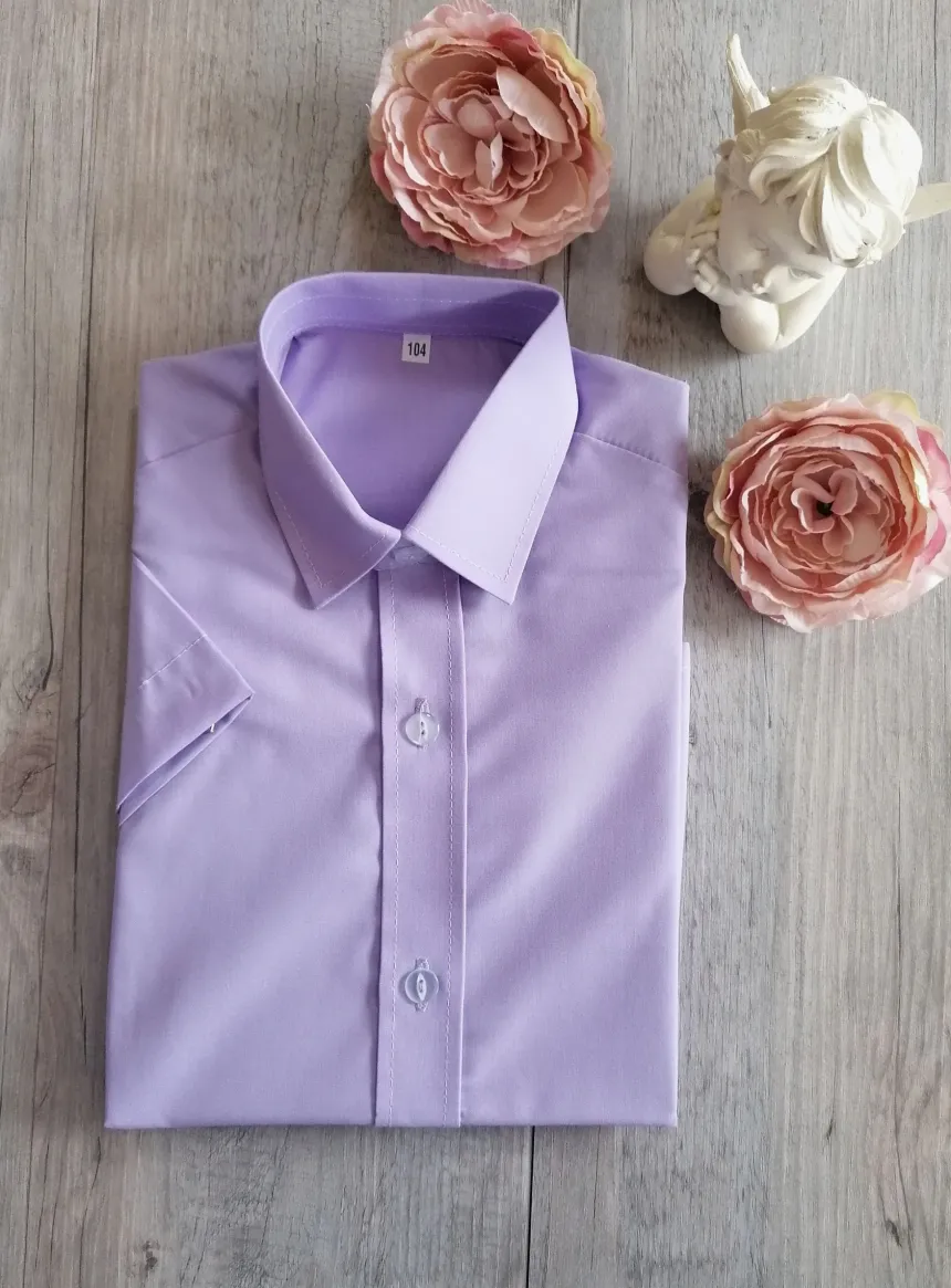 Chemise enfant manches courtes