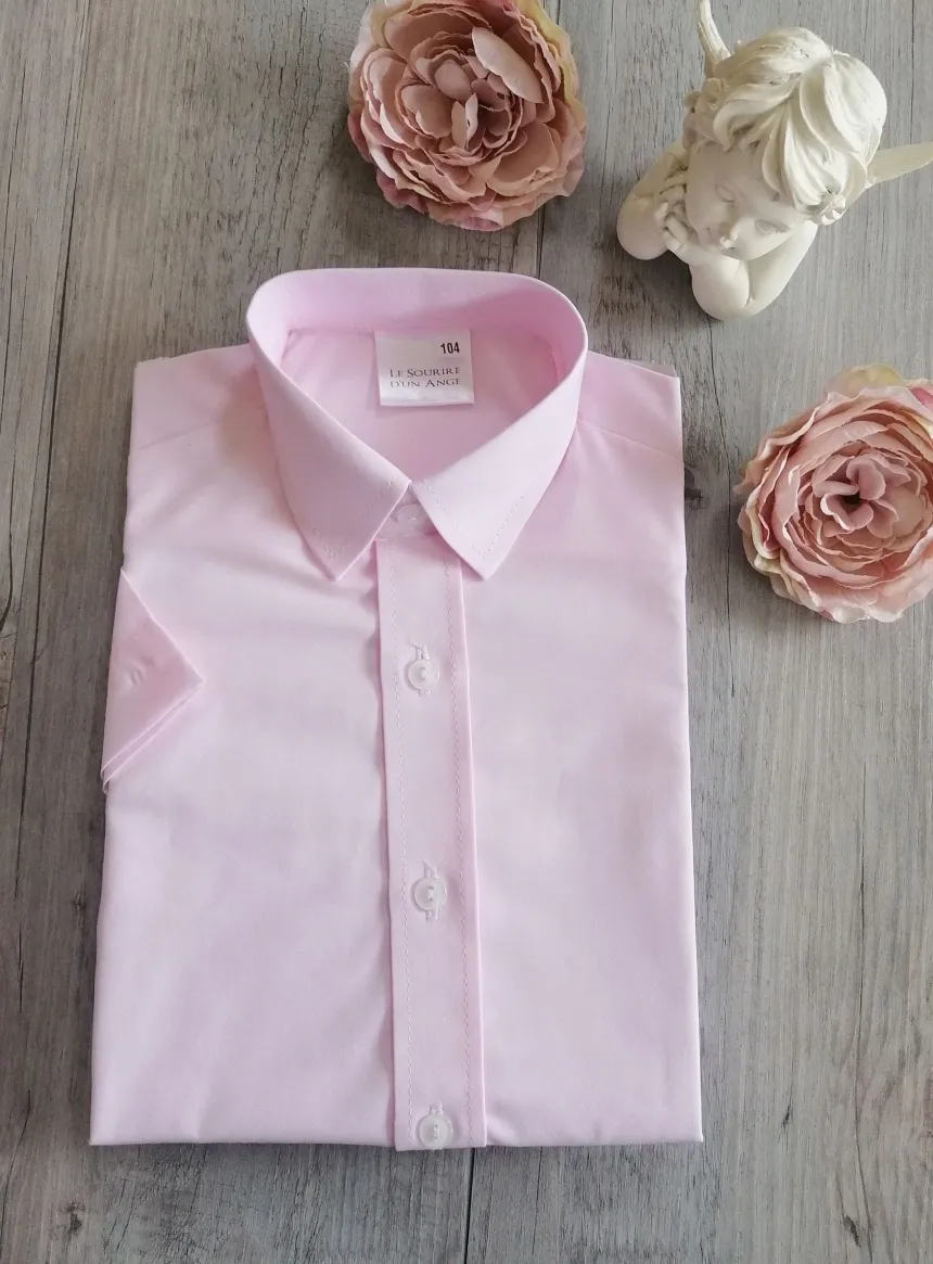 Chemise enfant manches courtes