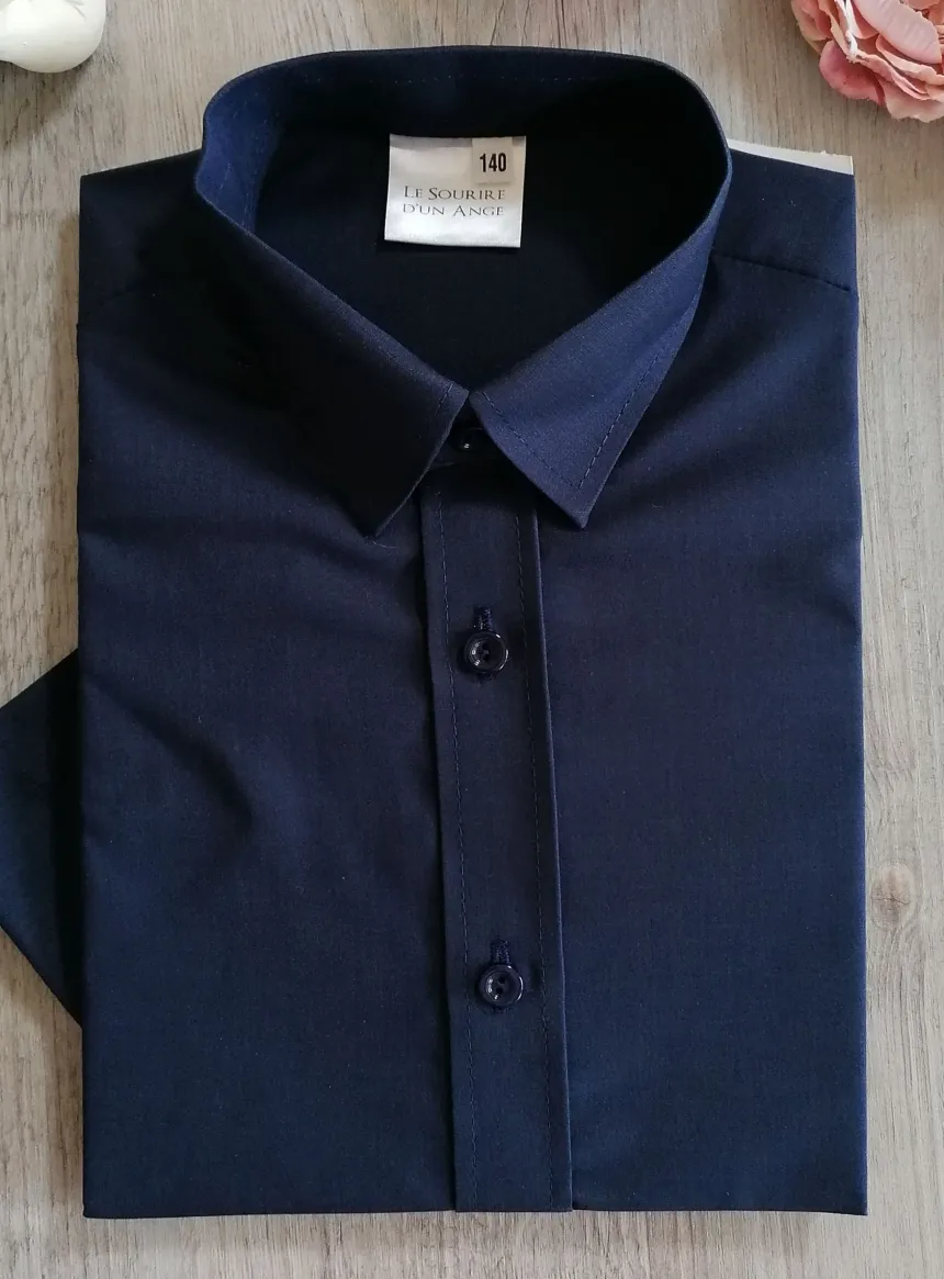 Chemise enfant manches courtes